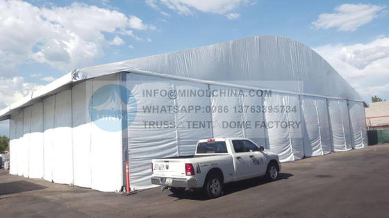 Büyük Ölçekli DIN 4102 B1 Alüminyum Depo Çadırı Hava Koşullarına Dayanıklı