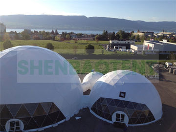 Büyük Tam Markalı 30 Metre Çapında Anti UV Olay Dome Çadır Sergi Salonu